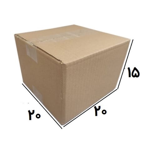 ابعاد کارتن پستی سایز 3